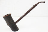 Vintage Ropp France Rustic Estate Tobacco Pipe 3 3/4" Tall Wood Bowl, Stands