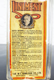 Vintage Glass Medicine Bottle by Rawleigh's Liniment Cholera Morbus & Infantum