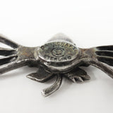 Vintage Danecraft Sterling Silver .925 Brooch with Maple Leaf and Bows