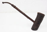 Vintage Ropp France Rustic Estate Tobacco Pipe 3 3/4" Tall Wood Bowl, Stands