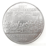 40 Coins Collection Lot 1982 One Dollar Canada 1867 Confederation Constitution