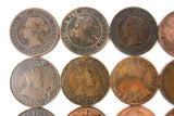 25 Coins Collection Lot of One 1 Cent Canada Coins 1876 1901 1903 1910 1911 1912