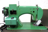 Rare Vintage Bel Air Super De Luxe Industrial Sewing Machine, Apple Green, 1950s