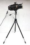 Vintage Tripod Spot Light Floor Lamp 360° for Studio Loft, Extends Up to 5 Feet